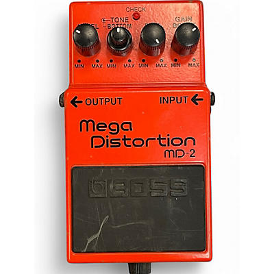 Used BOSS MD2 Mega Distortion Effect Pedal