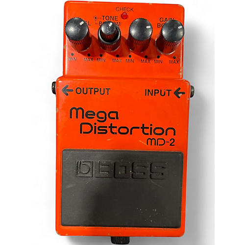 Used BOSS MD2 Mega Distortion Effect Pedal
