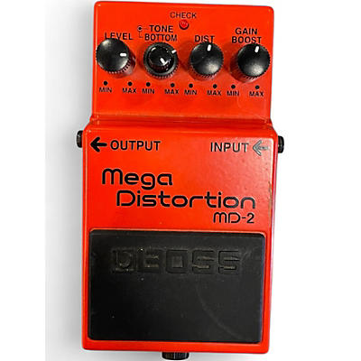 Used BOSS MD2 Mega Distortion Effect Pedal