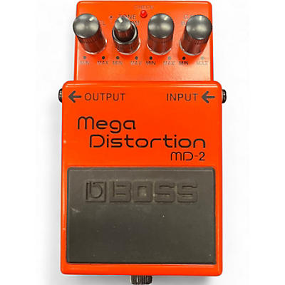 Used BOSS MD2 Mega Distortion Effect Pedal