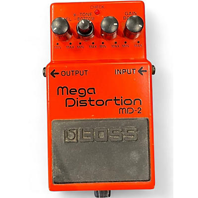 Used BOSS MD2 Mega Distortion Effect Pedal