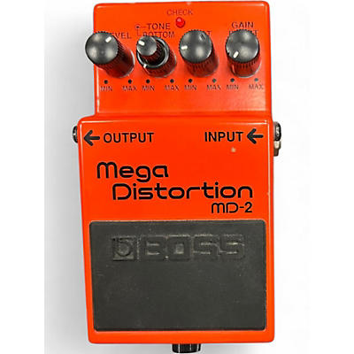 Used BOSS MD2 Mega Distortion Effect Pedal
