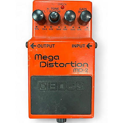 Used BOSS MD2 Mega Distortion Effect Pedal