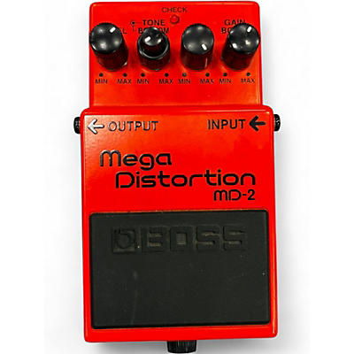 Used BOSS MD2 Mega Distortion Effect Pedal