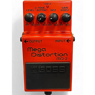 Used BOSS MD2 Mega Distortion Effect Pedal