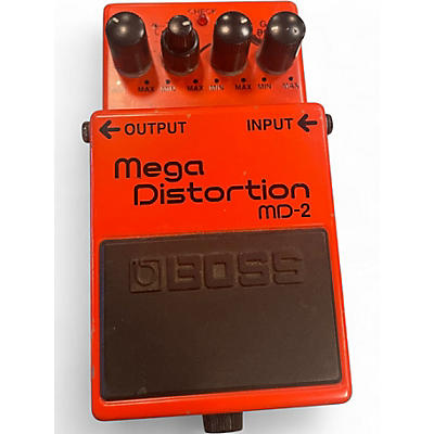 Used BOSS MD2 Mega Distortion Effect Pedal