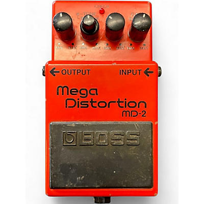 Used BOSS MD2 Mega Distortion Effect Pedal