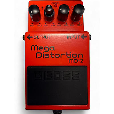 Used BOSS MD2 Mega Distortion Effect Pedal