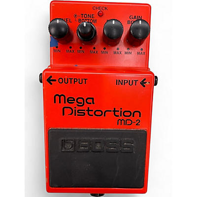 Used BOSS MD2 Mega Distortion Effect Pedal