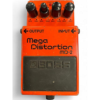 Used BOSS MD2 Mega Distortion Effect Pedal