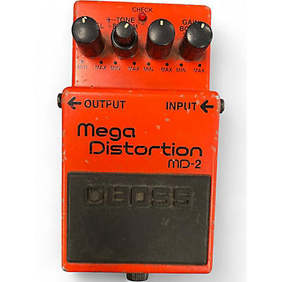 Used BOSS MD2 Mega Distortion Effect Pedal