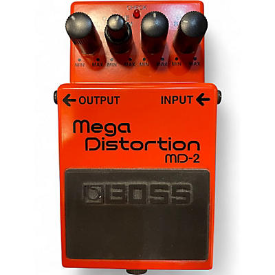 Used BOSS MD2 Mega Distortion Effect Pedal