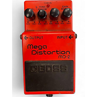 Used BOSS MD2 Mega Distortion Effect Pedal