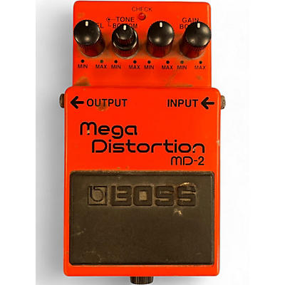Used BOSS MD2 Mega Distortion Effect Pedal