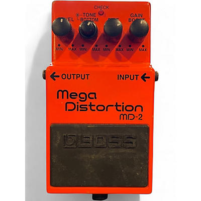 Used BOSS MD2 Mega Distortion Effect Pedal