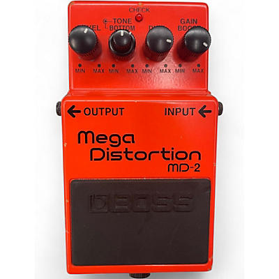 Used BOSS MD2 Mega Distortion Effect Pedal