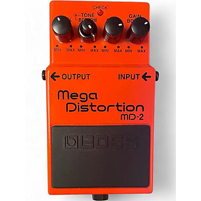 Used BOSS MD2 Mega Distortion Effect Pedal