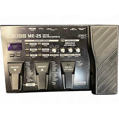 Used BOSS ME25 Guitar Multi Effect Processor