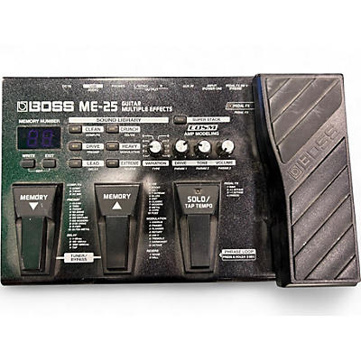Used BOSS ME25 Guitar Multi Effect Processor