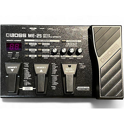 Used BOSS ME25 Guitar Multi Effect Processor
