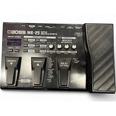 Used BOSS ME25 Guitar Multi Effect Processor