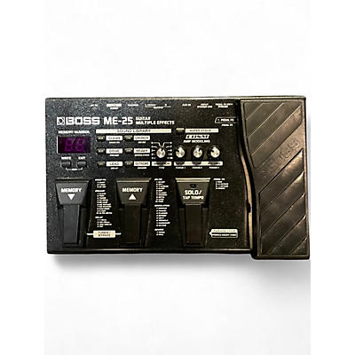 Used BOSS ME25 Guitar Multi Effect Processor