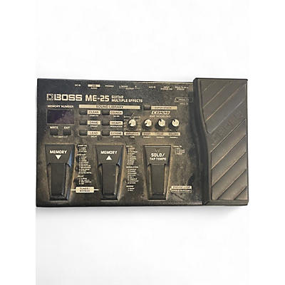 Used BOSS ME25 Guitar Multi Effect Processor