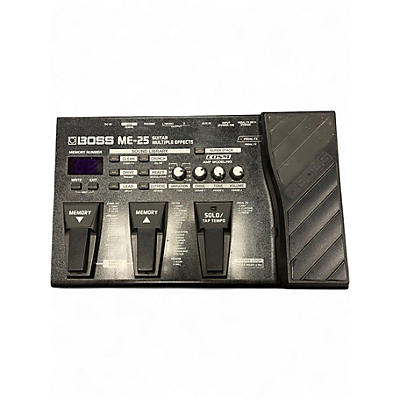 Used BOSS ME25 Guitar Multi Effect Processor