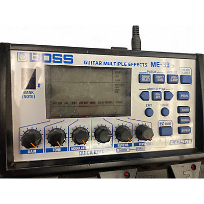 Used BOSS ME33 Effect Processor