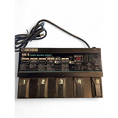 Used BOSS ME5 Guitar Multi Effect Processor