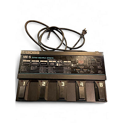 Used BOSS ME5 Guitar Multi Effect Processor