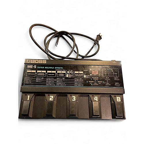 Used BOSS ME5 Guitar Multi Effect Processor