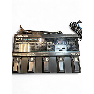 Used BOSS ME5 Guitar Multi Effect Processor