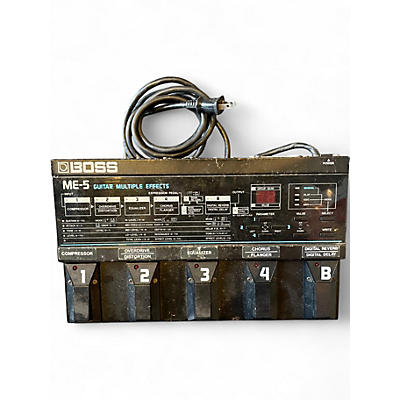 Used BOSS ME5 Guitar Multi Effect Processor