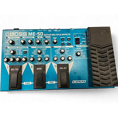 Used BOSS ME50 Guitar Multi Effect Processor
