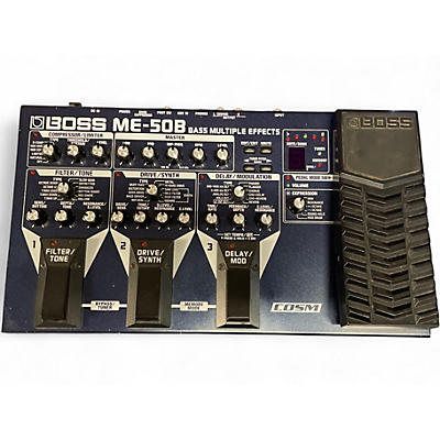 Used BOSS ME50B Bass Multi Bass Effect Pedal