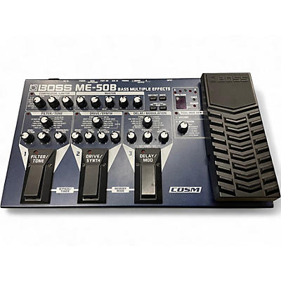 Used BOSS ME50B Bass Multi Bass Effect Pedal