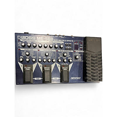 Used BOSS ME50B Bass Multi Bass Effect Pedal