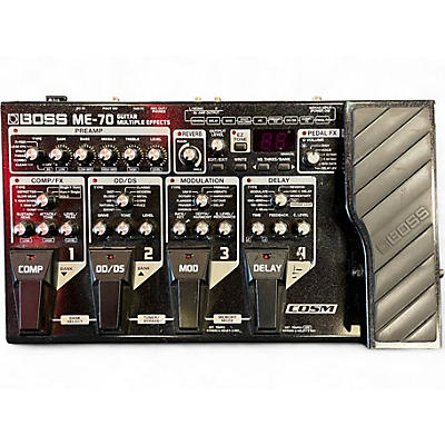 Used BOSS ME70 Guitar Multi Effect Processor
