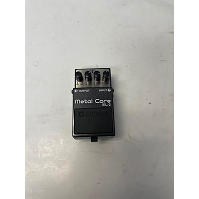 BOSS Used BOSS ML2 Metal Core Distortion Effect Pedal