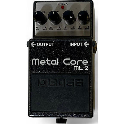 BOSS Used BOSS ML2 Metal Core Distortion Effect Pedal