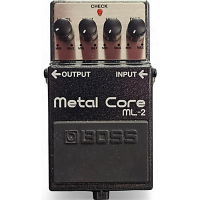 Used BOSS ML2 Metal Core Distortion Effect Pedal