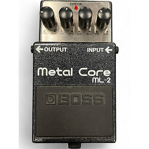 Used BOSS ML2 Metal Core Distortion Effect Pedal