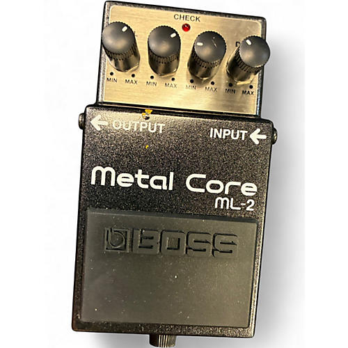 Used BOSS ML2 Metal Core Distortion Effect Pedal