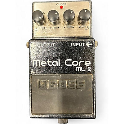 Used BOSS ML2 Metal Core Distortion Effect Pedal