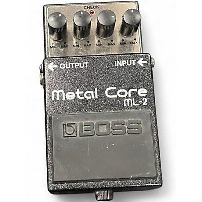 Used BOSS ML2 Metal Core Distortion Effect Pedal
