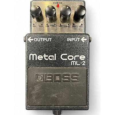 Used BOSS ML2 Metal Core Distortion Effect Pedal