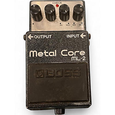 Used BOSS ML2 Metal Core Distortion Effect Pedal