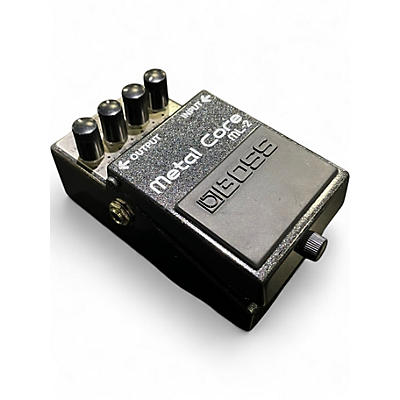 Used BOSS ML2 Metal Core Distortion Effect Pedal