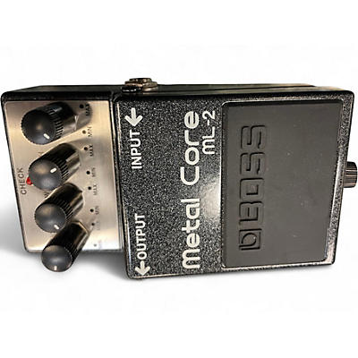 Used BOSS ML2 Metal Core Distortion Effect Pedal